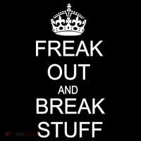 Freak Out And Break Stuff Toddler T-Shirt
