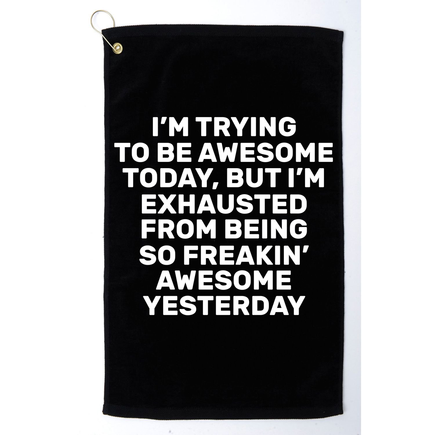 Freakin Awesome Golf Towel