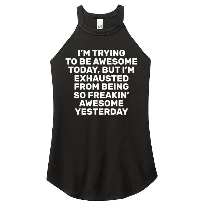 Freakin Awesome Women's Perfect Tri Rocker Tank