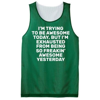 Freakin Awesome Mesh Reversible Basketball Jersey Tank