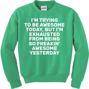 Freakin Awesome Kids Sweatshirt