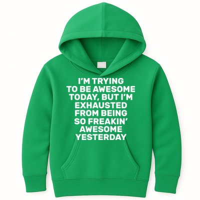 Freakin Awesome Kids Hoodie