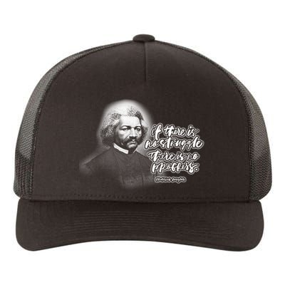 Frederick Douglas No Struggle Yupoong Adult 5-Panel Trucker Hat