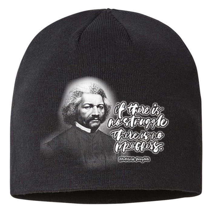 Frederick Douglas No Struggle Sustainable Beanie