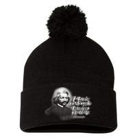 Frederick Douglas No Struggle Pom Pom 12in Knit Beanie