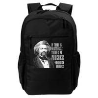 Frederick Douglass History Quote Daily Commute Backpack