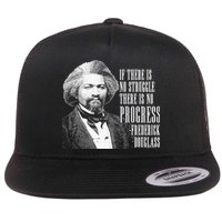 Frederick Douglass History Quote Flatbill Hat