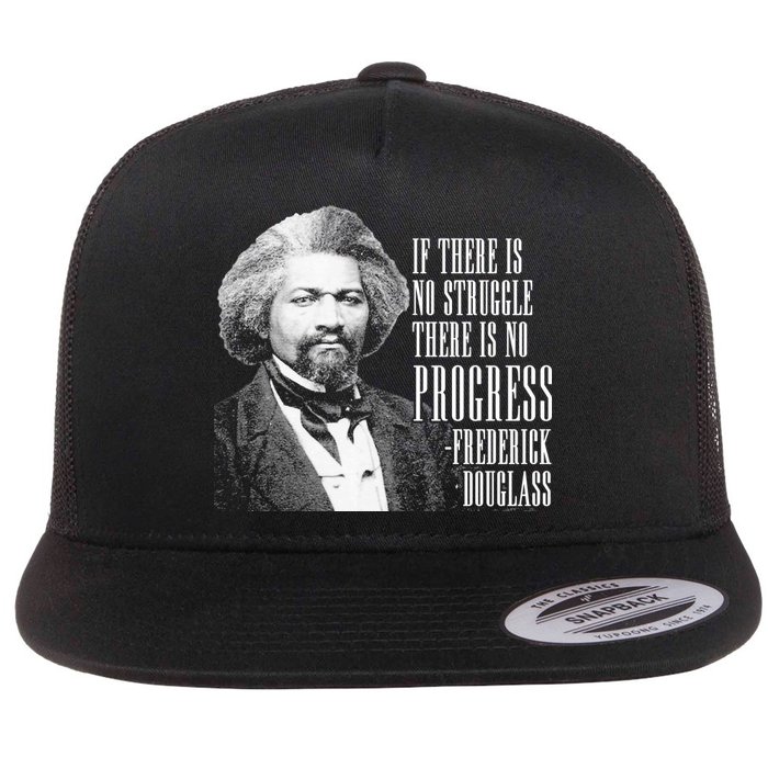 Frederick Douglass History Quote Flatbill Hat
