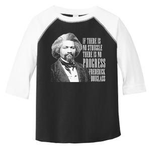 Frederick Douglass History Quote Toddler Fine Jersey T-Shirt