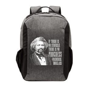 Frederick Douglass History Quote Vector Backpack