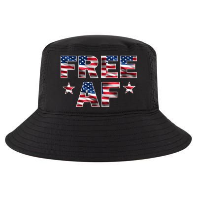 FREE AF American Pride USA Cool Comfort Performance Bucket Hat