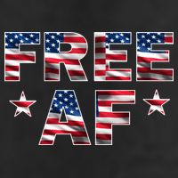 FREE AF American Pride USA Cool Comfort Performance Bucket Hat