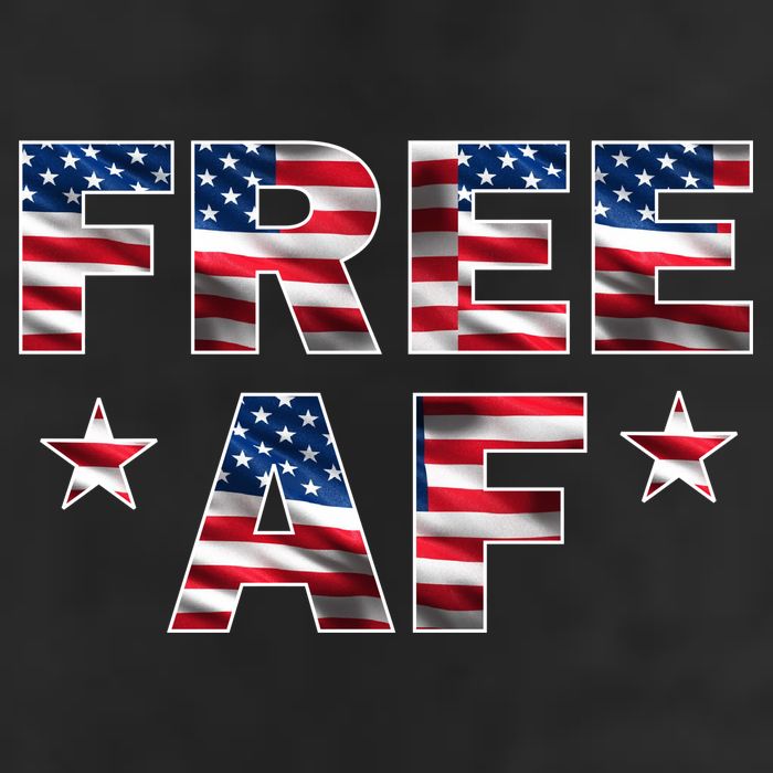 FREE AF American Pride USA Cool Comfort Performance Bucket Hat
