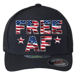 FREE AF American Pride USA Flexfit Unipanel Trucker Cap