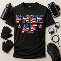FREE AF American Pride USA Cooling Performance Crew T-Shirt