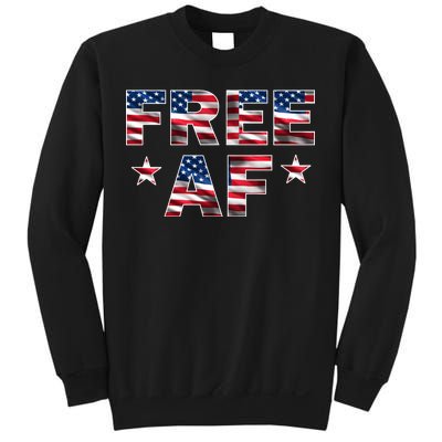 FREE AF American Pride USA Sweatshirt