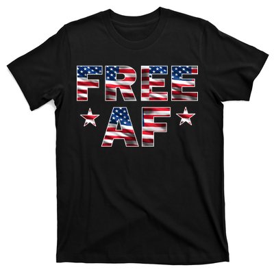 FREE AF American Pride USA T-Shirt