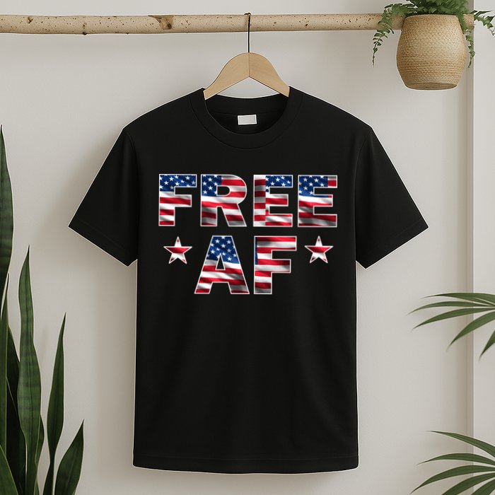 FREE AF American Pride USA T-Shirt