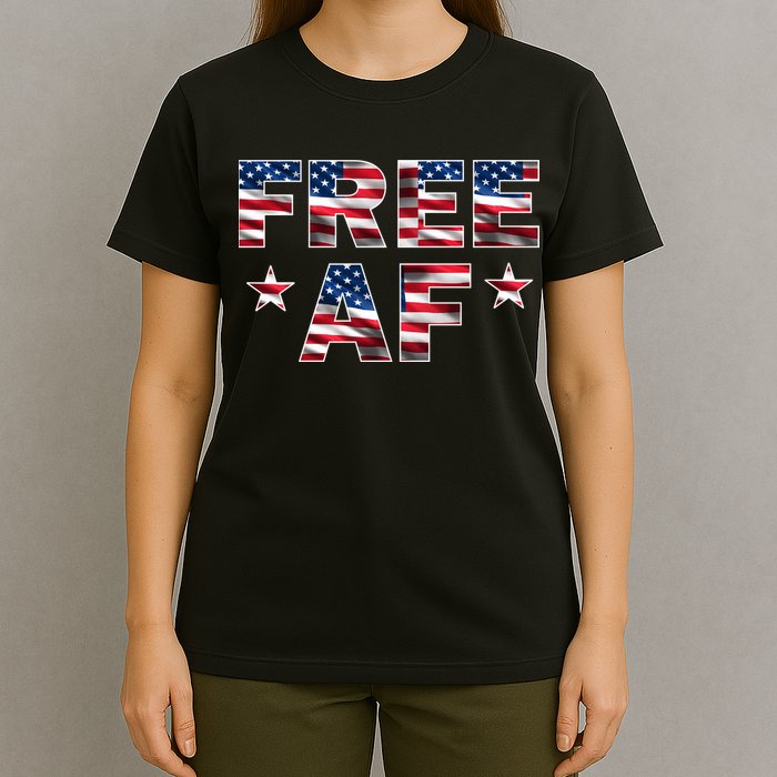 FREE AF American Pride USA T-Shirt