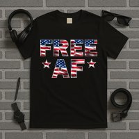 FREE AF American Pride USA T-Shirt