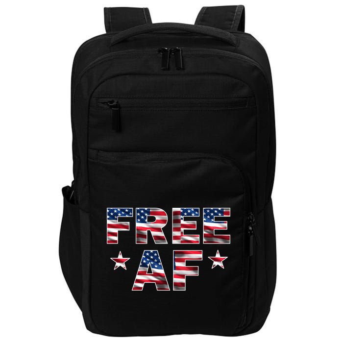 FREE AF American Pride USA Impact Tech Backpack