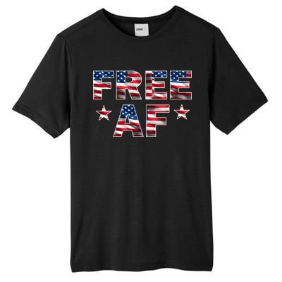 FREE AF American Pride USA Tall Fusion ChromaSoft Performance T-Shirt