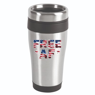 FREE AF American Pride USA 16oz Travel Tumbler
