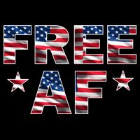 FREE AF American Pride USA Poster
