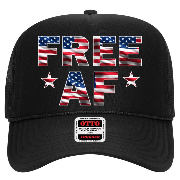 FREE AF American Pride USA Trucker Hat