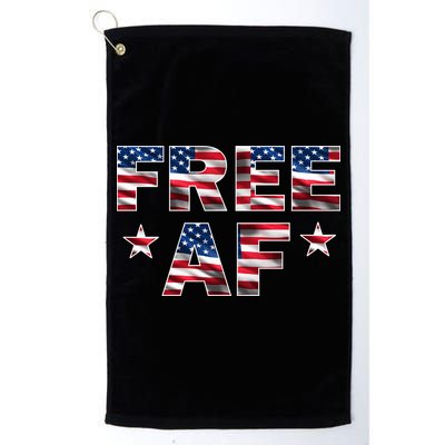 FREE AF American Pride USA Golf Towel