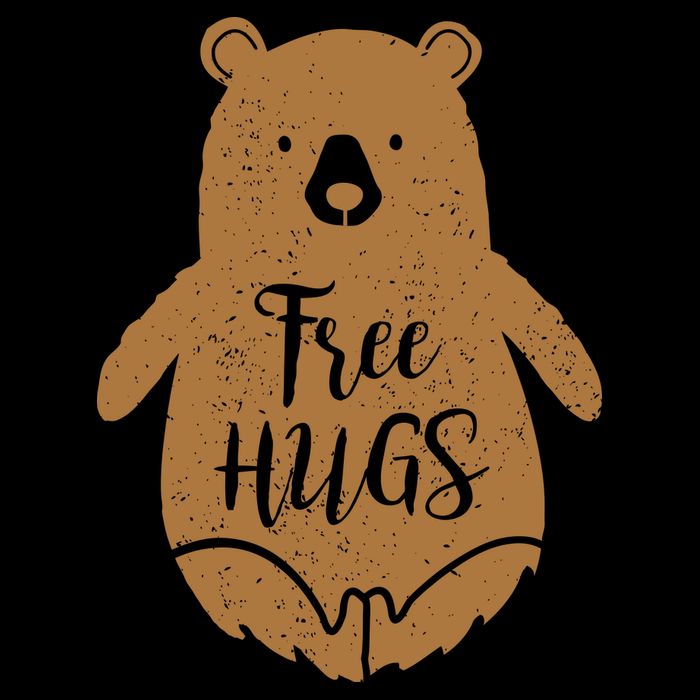 Free Bear Hugs Cooling Performance Crew T-Shirt