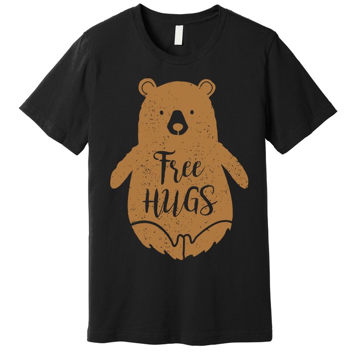 Free Bear Hugs Premium T-Shirt