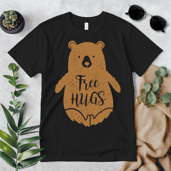Free Bear Hugs Premium T-Shirt