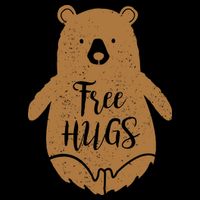 Free Bear Hugs Premium T-Shirt