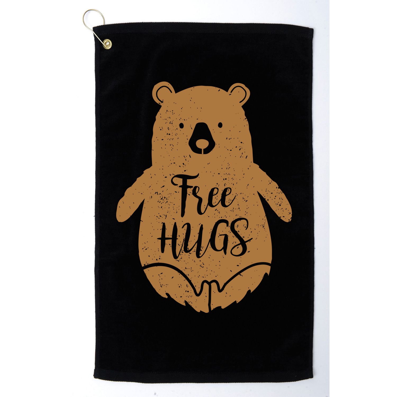 Free Bear Hugs Golf Towel