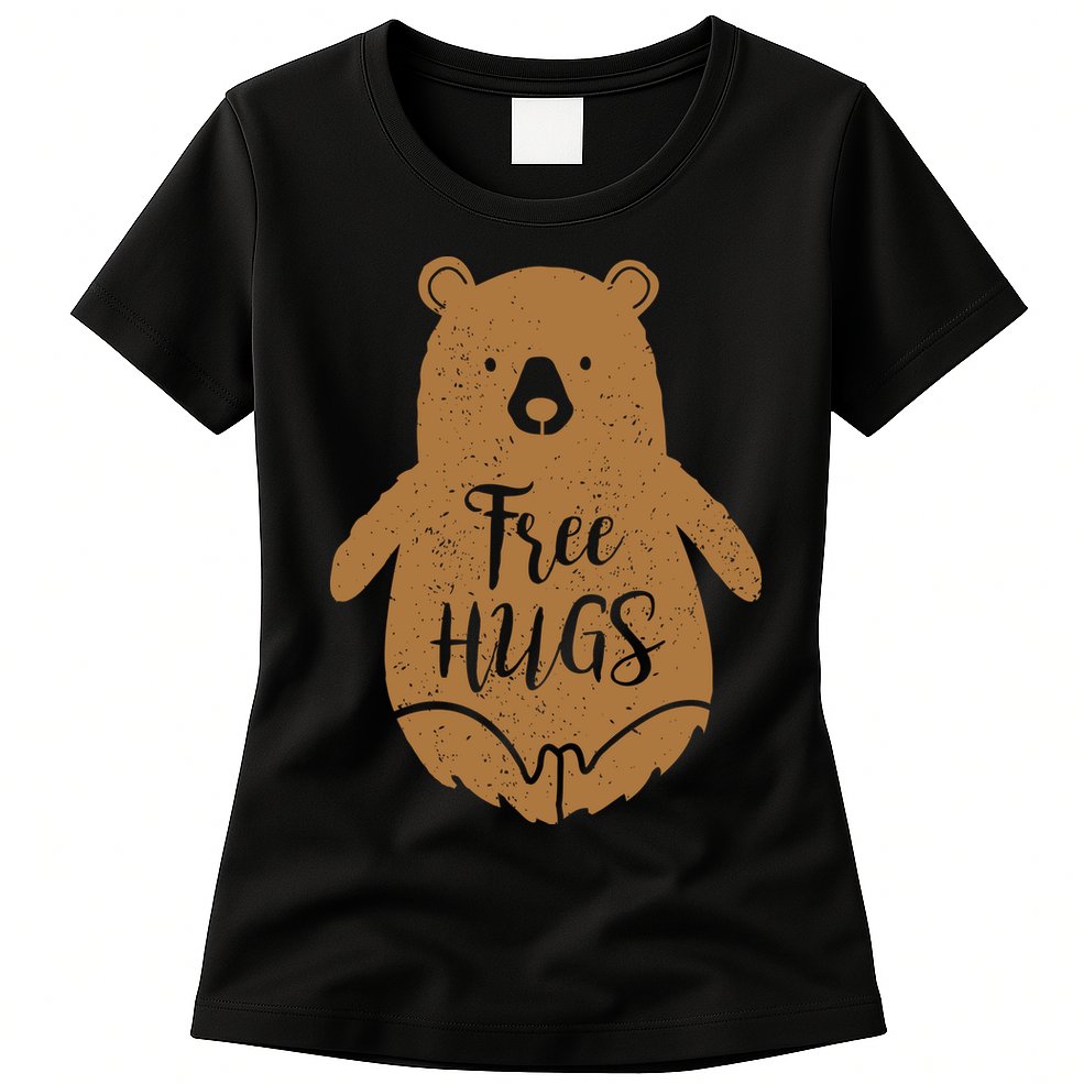 Free Bear Hugs Womens T-Shirt