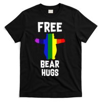 Free Bear hugs Gay Pride T-Shirt