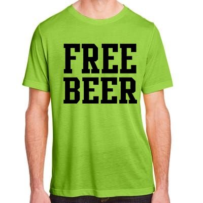 Free Beer Logo Adult ChromaSoft Performance T-Shirt