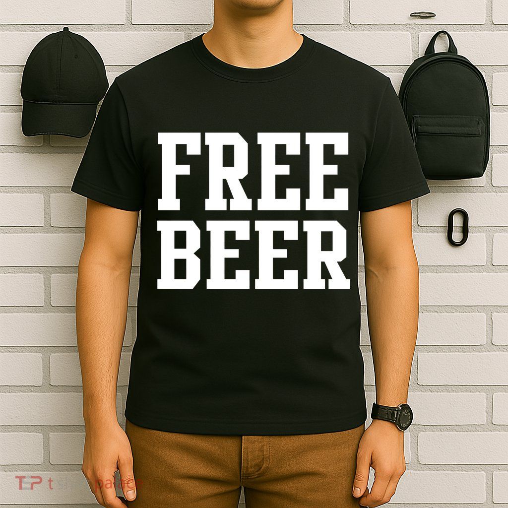 Free Beer Logo T-Shirt
