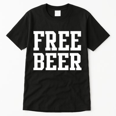 Free Beer Logo Tall T-Shirt
