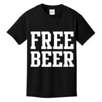 Free Beer Logo Kids T-Shirt