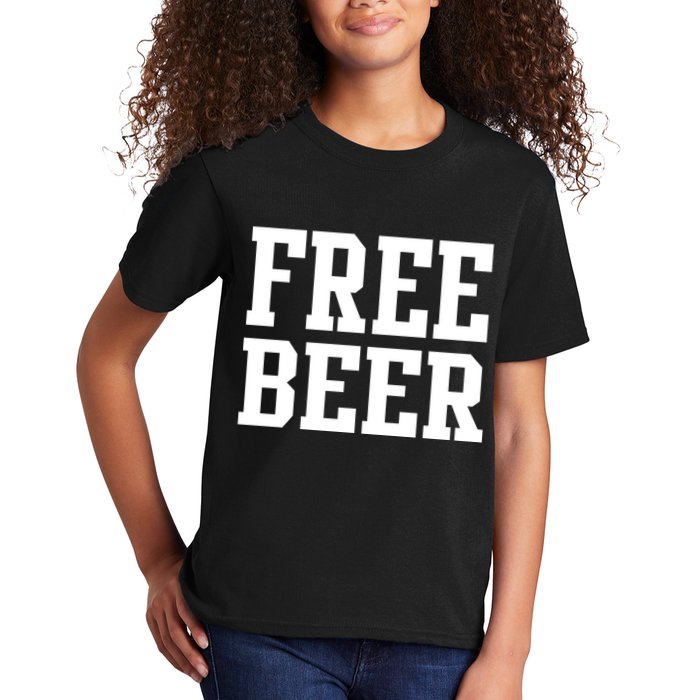 Free Beer Logo Kids T-Shirt