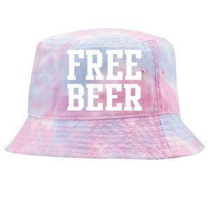 Free Beer Logo Tie-Dyed Bucket Hat