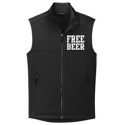 Free Beer Logo Collective Smooth Fleece Vest