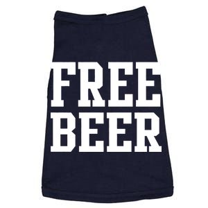 Free Beer Logo Doggie Tank