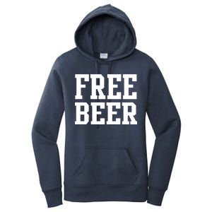 Free Beer Logo Women's Pullover Hoodie