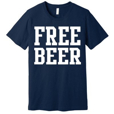 Free Beer Logo Premium T-Shirt