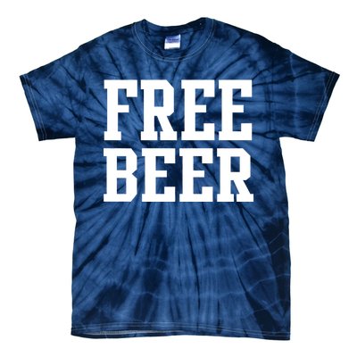 Free Beer Logo Tie-Dye T-Shirt