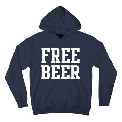 Free Beer Logo Tall Hoodie