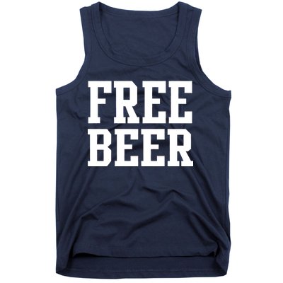 Free Beer Logo Tank Top